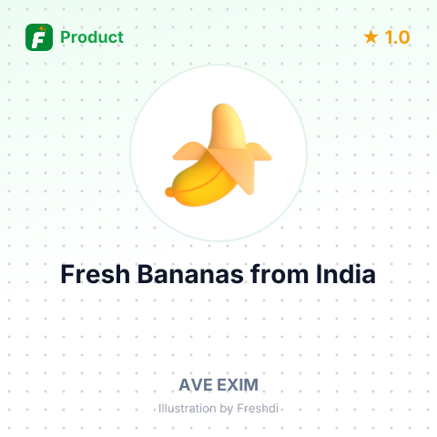 Fresh Bananas – summary card, no photo uploaded yet