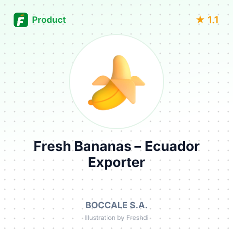 Fresh Bananas – summary card, no photo uploaded yet