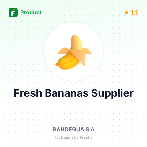 Fresh Bananas – summary card, no photo uploaded yet