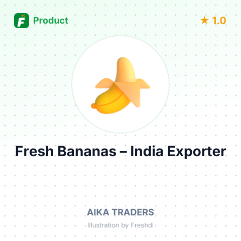 Fresh Bananas – summary card, no photo uploaded yet
