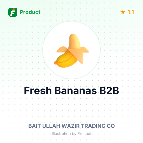 Fresh Bananas – summary card, no photo uploaded yet