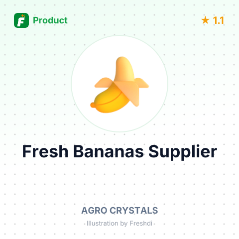 Fresh Bananas – summary card, no photo uploaded yet