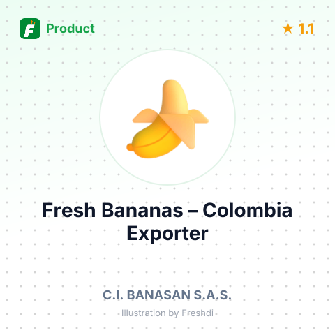 Fresh Bananas – summary card, no photo uploaded yet