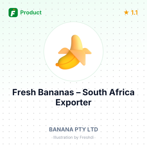 Fresh Bananas – product summary card, no photo uploaded yet