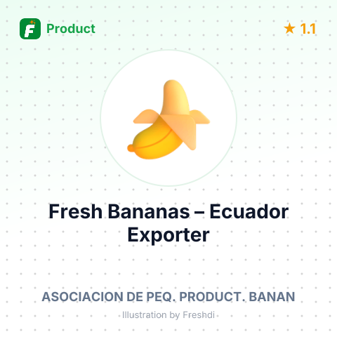 Fresh Bananas – summary card, no photo uploaded yet