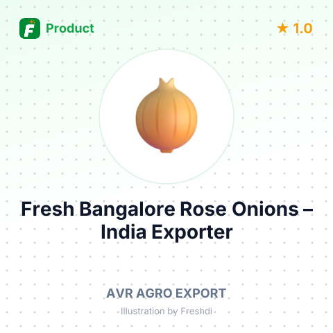 Fresh Bangalore Rose Onions – summary card, no photo uploaded yet