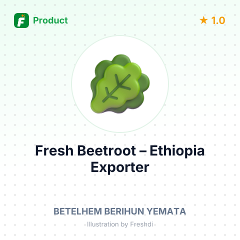 Fresh Beetroot – summary card, no photo uploaded yet
