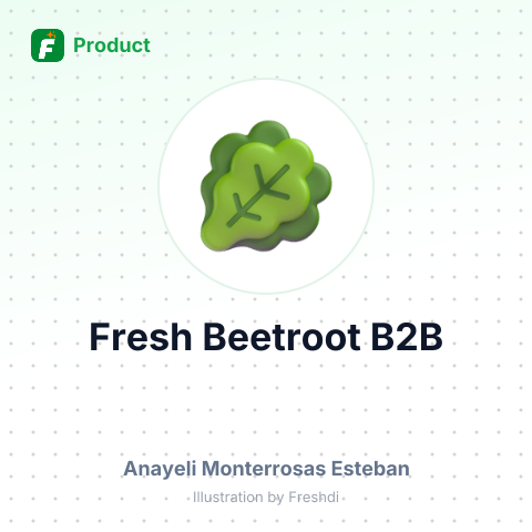 Fresh Beetroot Bunch – summary card, no photo uploaded yet