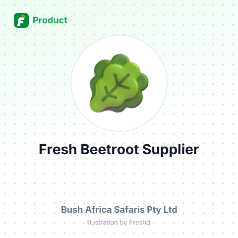 Fresh Beetroot – summary card, no photo uploaded yet