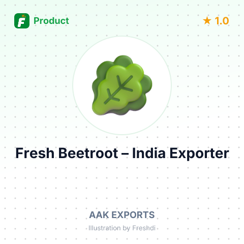 Fresh Beetroot – summary card, no photo uploaded yet
