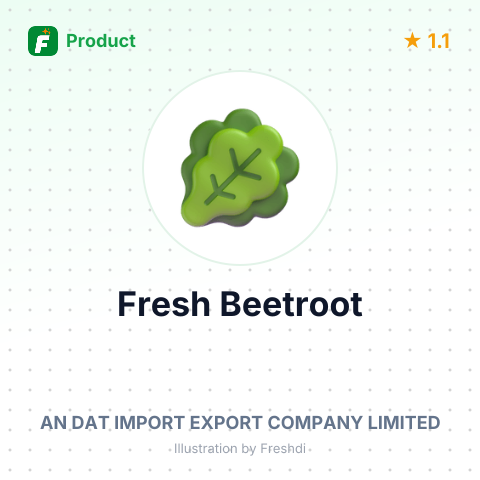 Fresh Beetroot – summary card, no photo uploaded yet