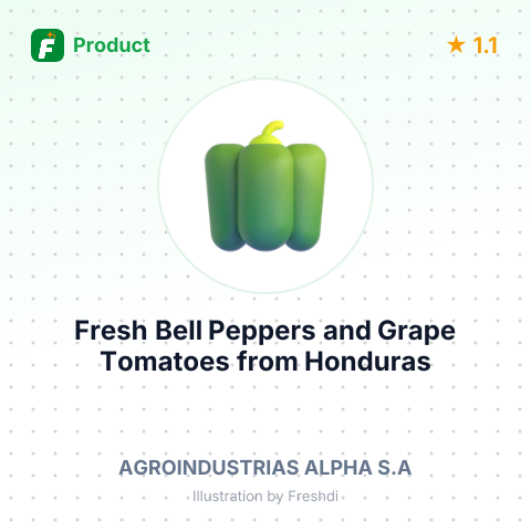 Fresh Bell Peppers and Grape Tomatoes – summary card, no photo uploaded yet
