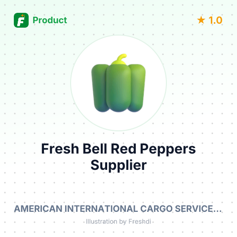 Fresh Bell Red Peppers – summary card, no photo uploaded yet