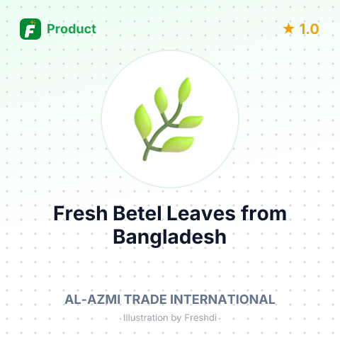 Fresh Betel Leaves – summary card, no photo uploaded yet