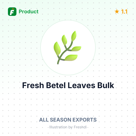 Fresh Betel Leaves – summary card, no photo uploaded yet
