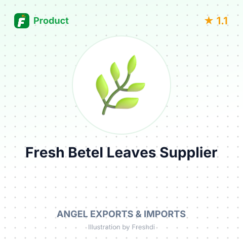 Fresh Betel Leaves – summary card, no photo uploaded yet
