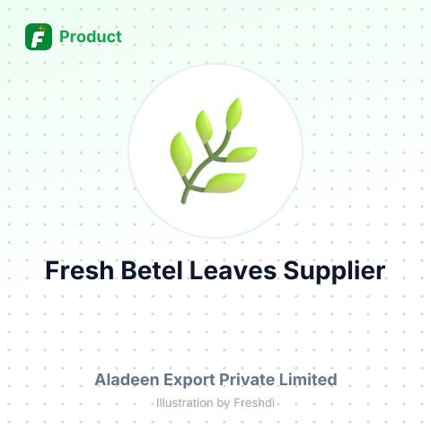 Fresh Betel Leaves – summary card, no photo uploaded yet