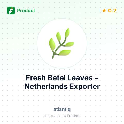 Fresh Betel Leaves – summary card, no photo uploaded yet