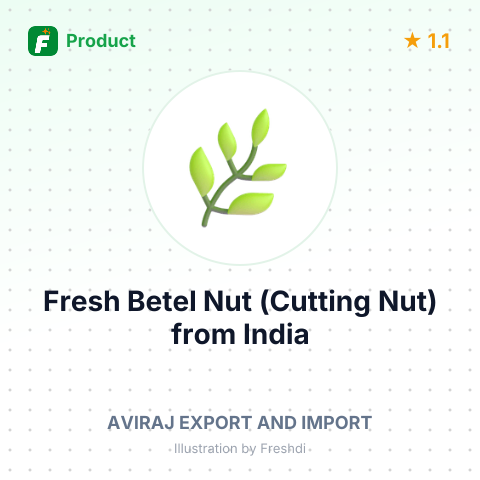 Fresh Betel Nut (Cutting Nut) – summary card, no photo uploaded yet