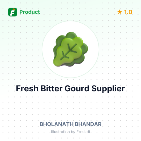 Fresh Bitter Gourd – summary card, no photo uploaded yet