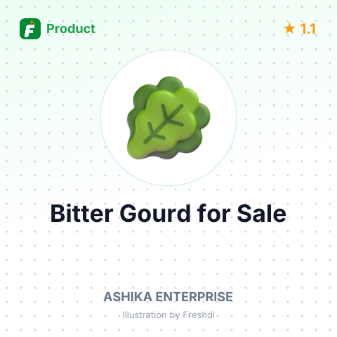 Fresh Bitter Gourd – summary card, no photo uploaded yet