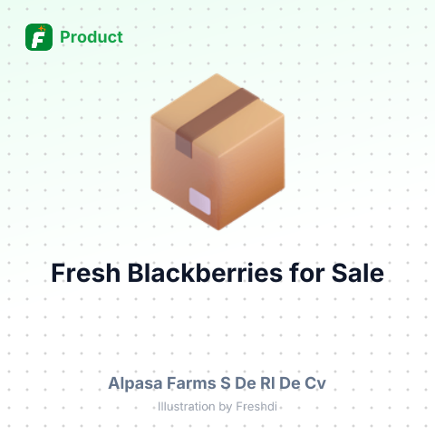 Fresh Blackberries – summary card, no photo uploaded yet