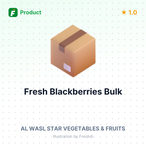 Fresh Blackberries – summary card, no photo uploaded yet
