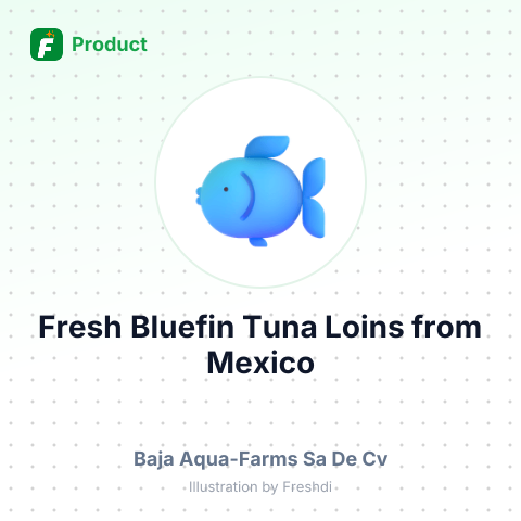 Fresh Bluefin Tuna Loins – summary card, no photo uploaded yet
