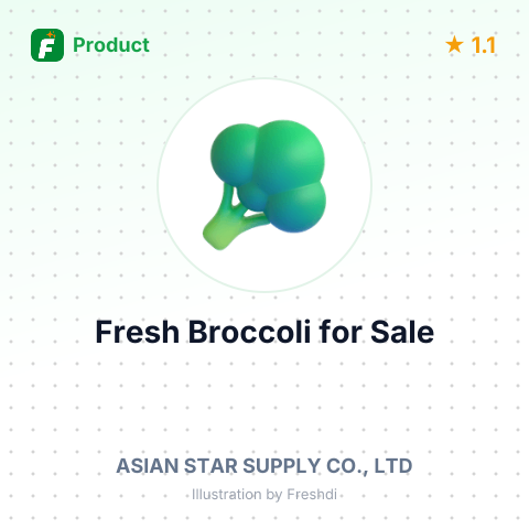 Fresh Broccoli – summary card, no photo uploaded yet