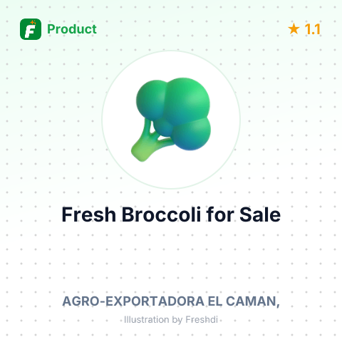 Fresh Broccoli – summary card, no photo uploaded yet