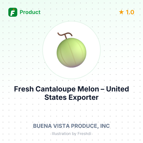 Fresh Cantaloupe Melon – summary card, no photo uploaded yet