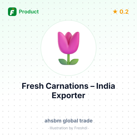 Fresh Carnations – summary card, no photo uploaded yet