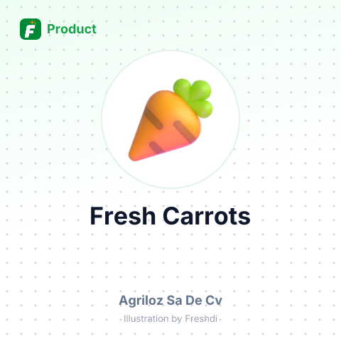 Fresh Carrots – summary card, no photo uploaded yet