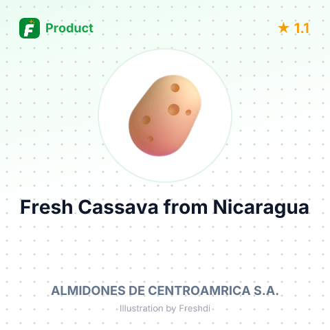 Fresh Cassava – summary card, no photo uploaded yet