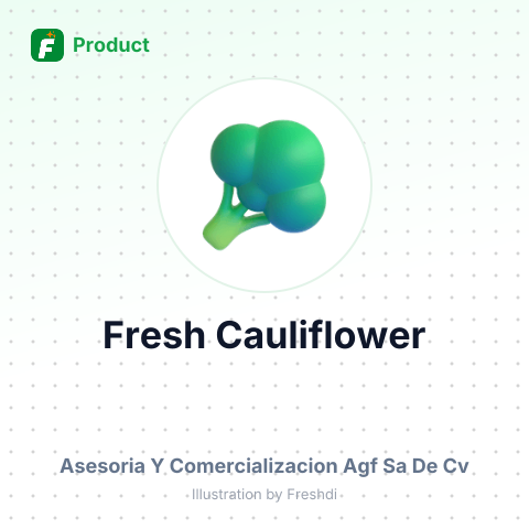 Fresh Cauliflower – summary card, no photo uploaded yet
