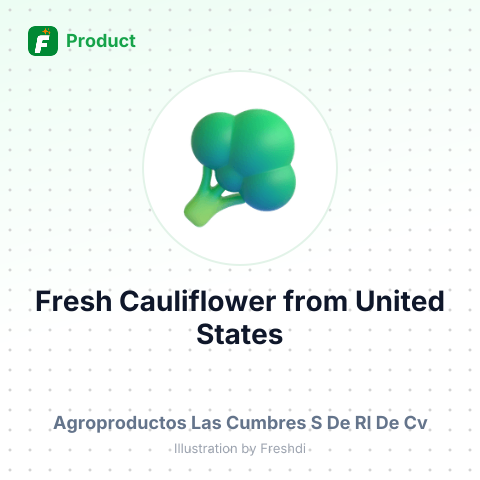 Fresh Cauliflower – summary card, no photo uploaded yet