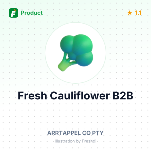 Fresh Cauliflower – summary card, no photo uploaded yet