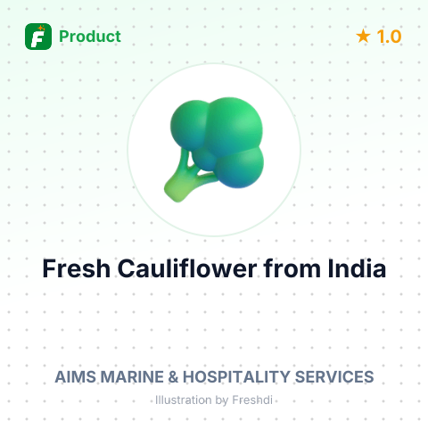 Fresh Cauliflower – summary card, no photo uploaded yet
