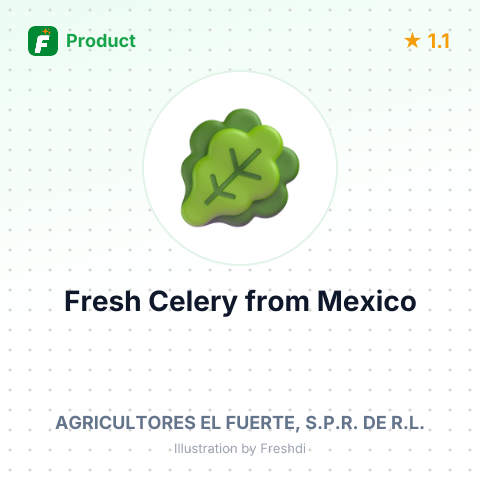 Fresh Celery – summary card, no photo uploaded yet
