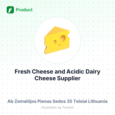 Fresh Cheese and Acidic Dairy Cheese – summary card, no photo uploaded yet