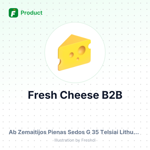 Fresh Cheese and Fermented Dairy Cheese – summary card, no photo uploaded yet