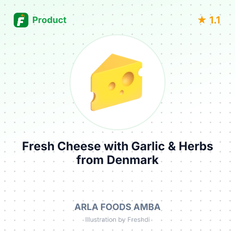 Fresh Cheese with Garlic & Herbs – summary card, no photo uploaded yet