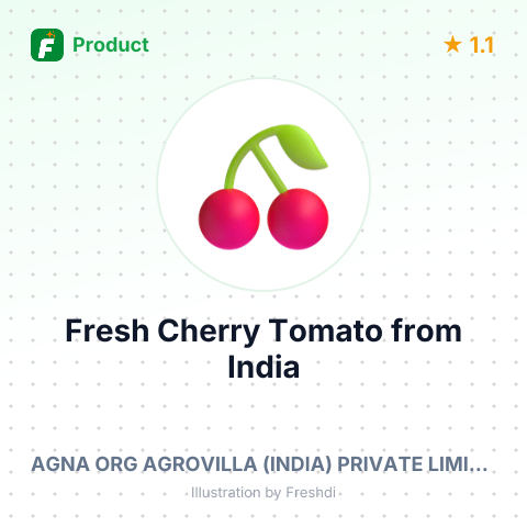 Fresh Cherry Tomato – summary card, no photo uploaded yet