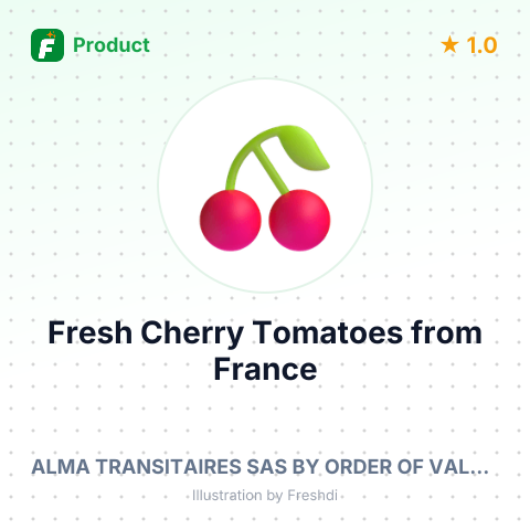 Fresh Cherry Tomatoes – summary card, no photo uploaded yet