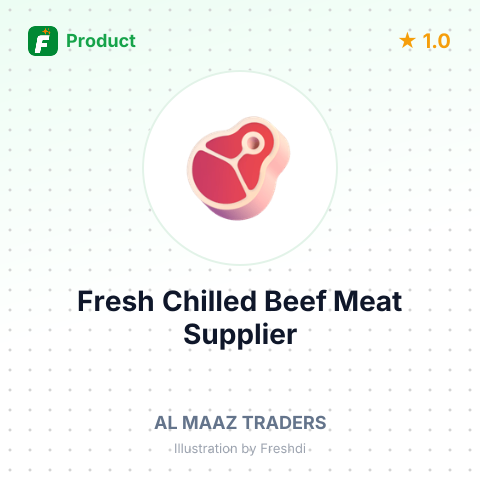 Fresh Chilled Beef Meat – summary card, no photo uploaded yet