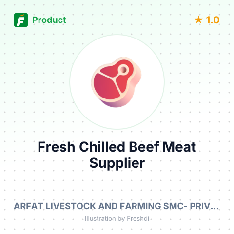 Fresh Chilled Beef Meat – summary card, no photo uploaded yet
