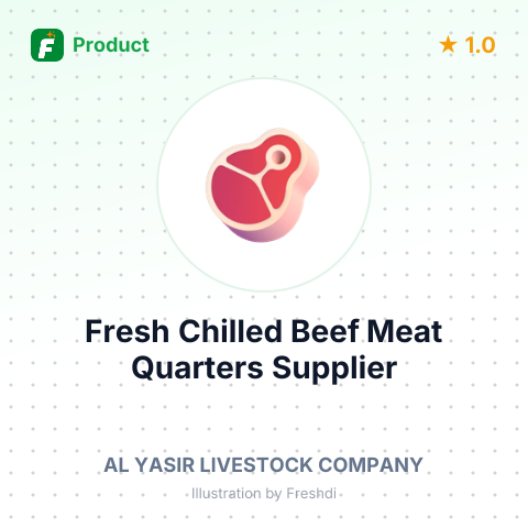 Fresh Chilled Beef Meat Quarters – summary card, no photo uploaded yet