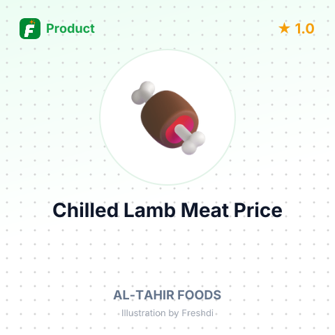 Fresh Chilled Lamb Meat – summary card, no photo uploaded yet