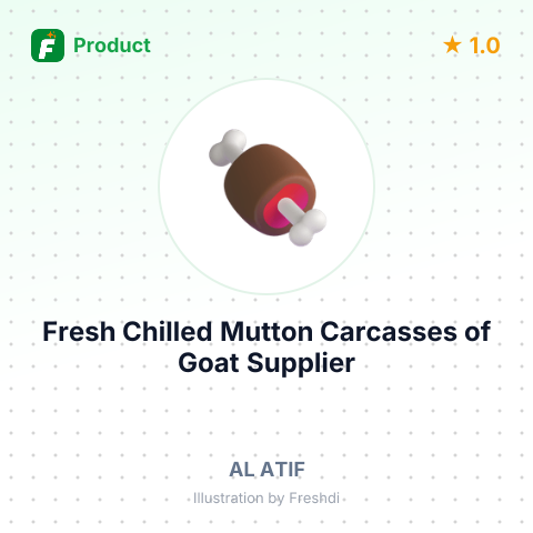 Fresh Chilled Mutton Carcasses of Goat – summary card, no photo uploaded yet