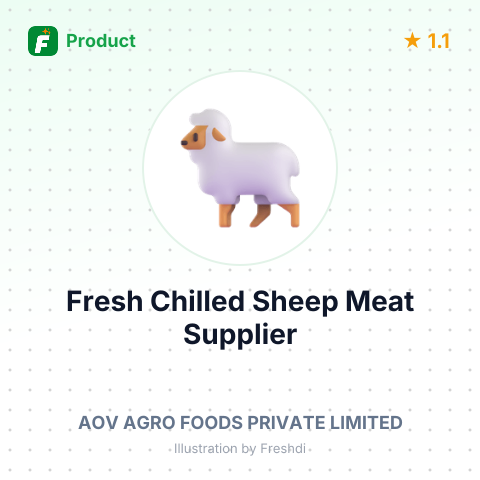 Fresh Chilled Sheep Meat – summary card, no photo uploaded yet